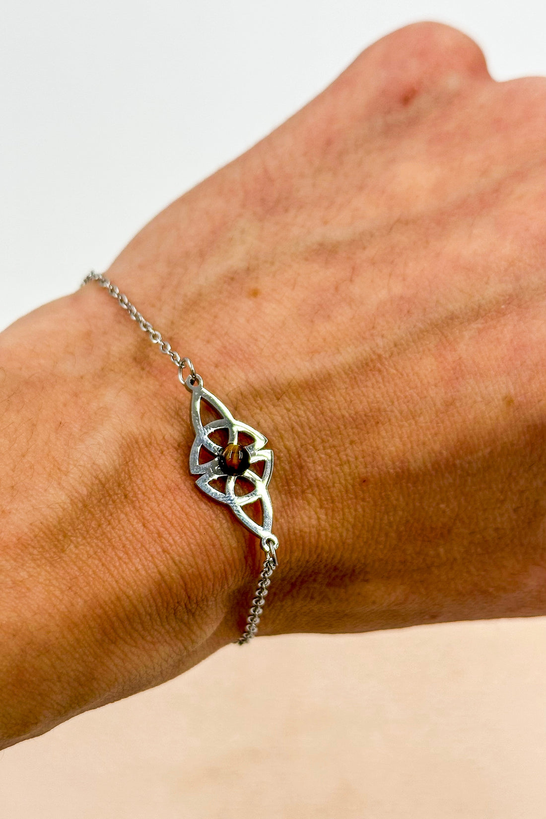 Pulsera Triqueta | Ojo de tigre
