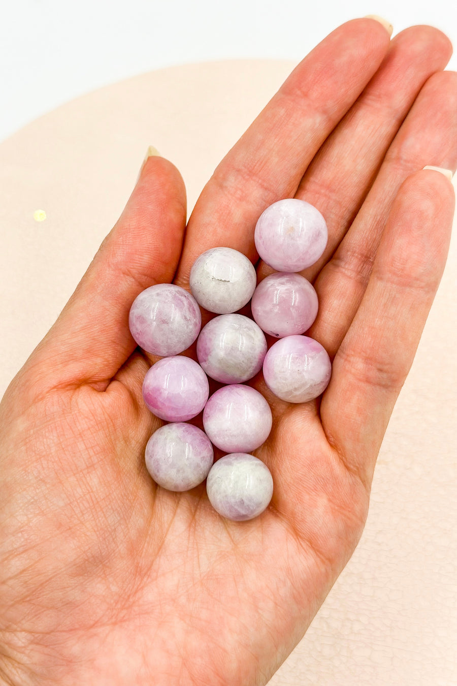 Kunzite Spheres | Love - Spirituality