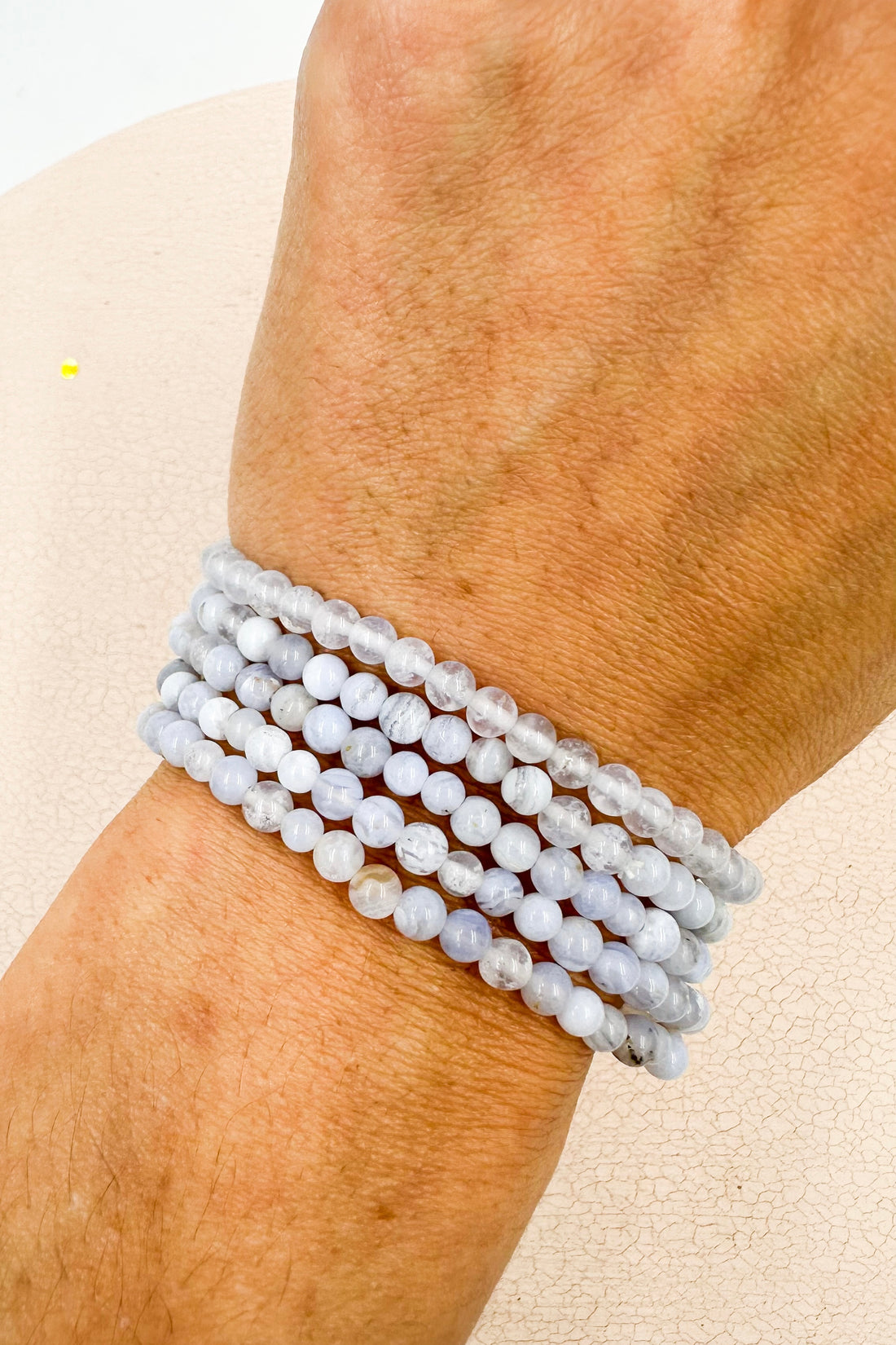 Pulsera Calcedonia azul  | Calma - Comunicación