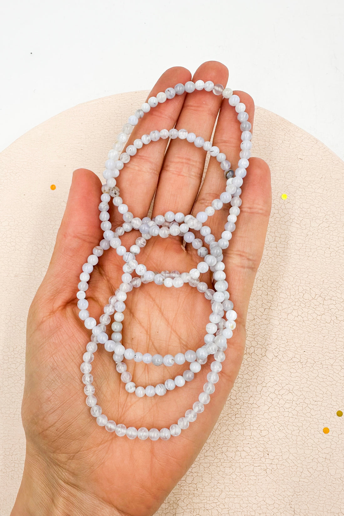 Pulsera Calcedonia azul  | Calma - Comunicación