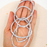 Pulsera Calcedonia azul  | Calma - Comunicación