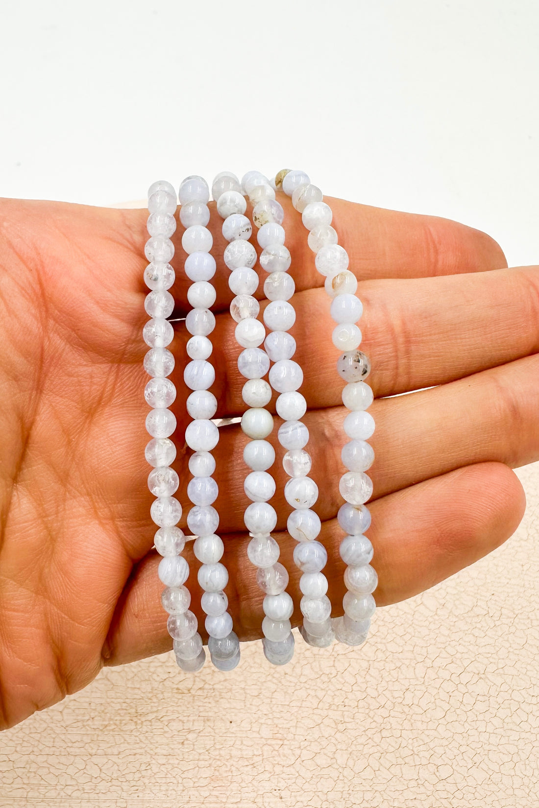 Pulsera Calcedonia azul  | Calma - Comunicación