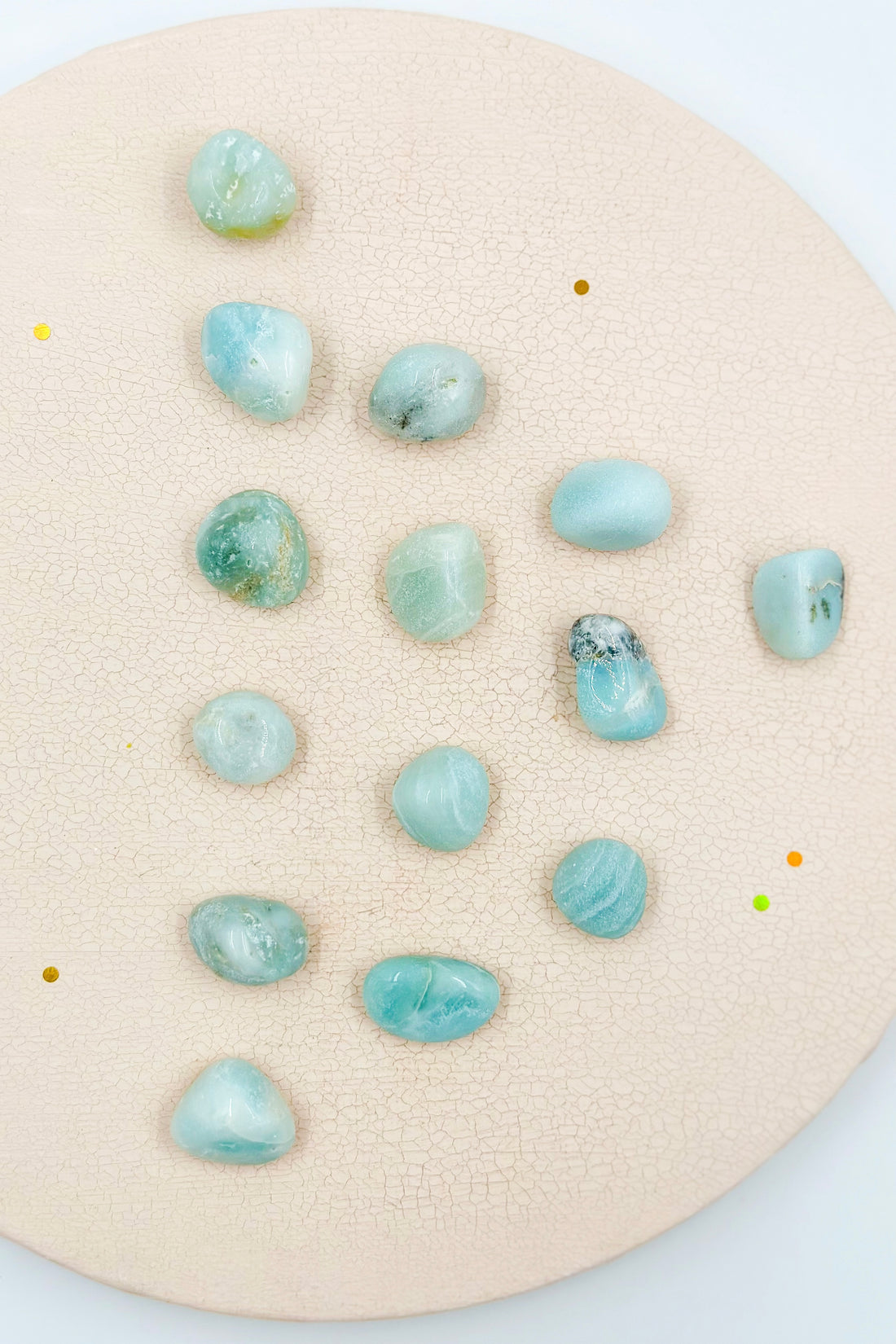Sky Blue Quartz Rolled | Calming - Personal growth