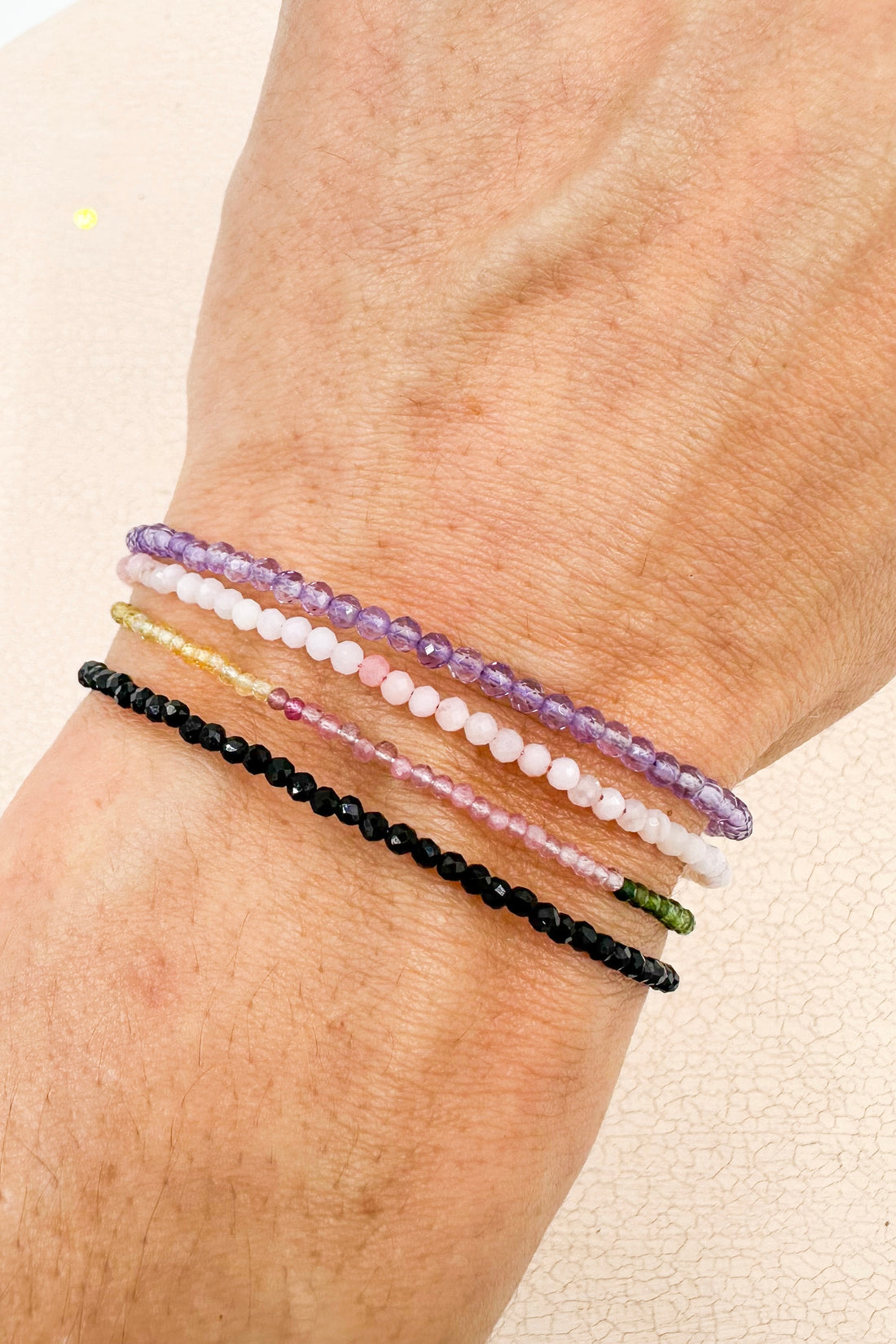 Pulsera de plata facetadas | 2mm |