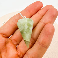 Péndulo Jade Verde | Abundancia - Buena Suerte