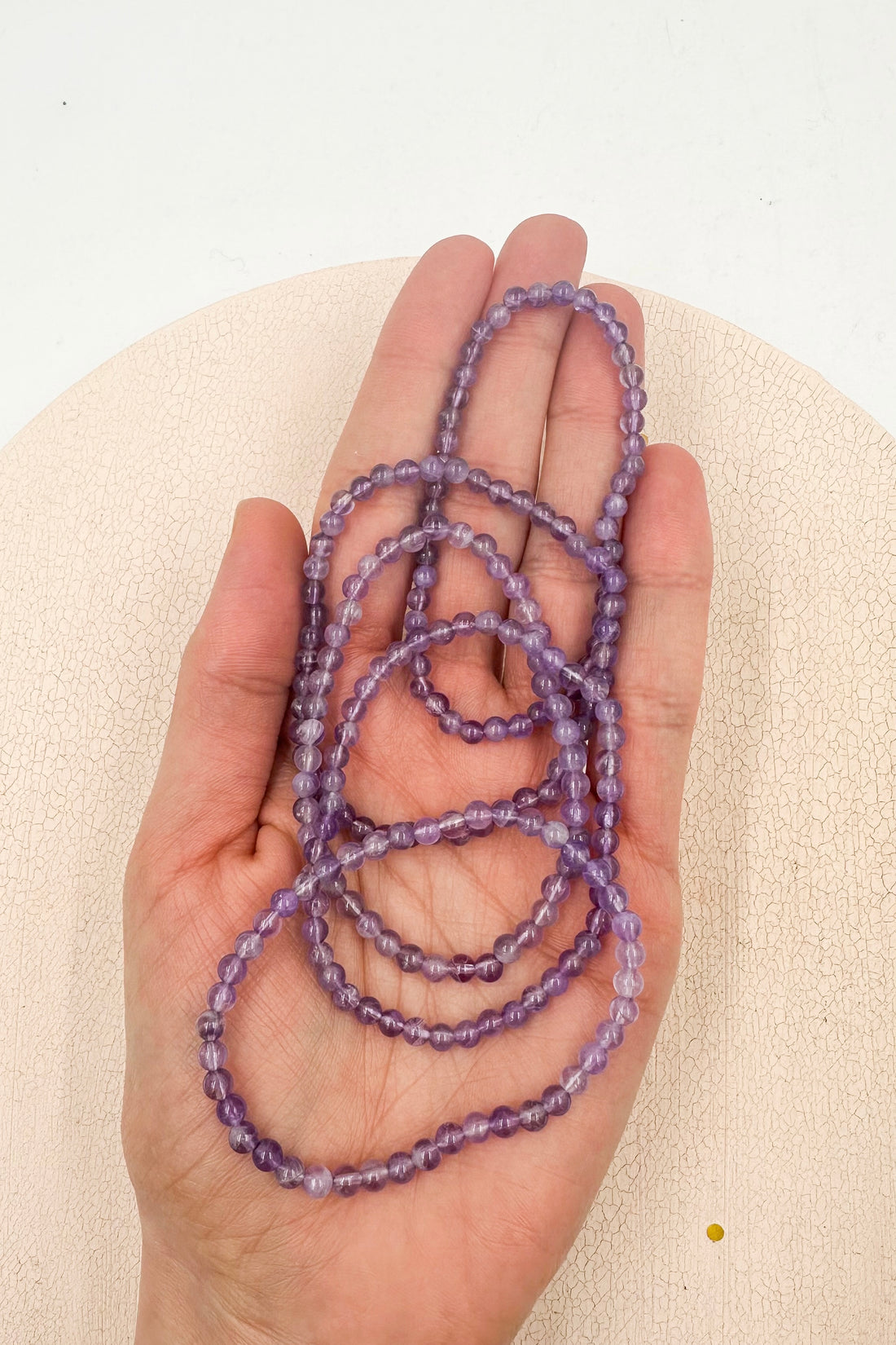 Pulsera Amatista "Light" | 4mm | Relajación - Equilibrio