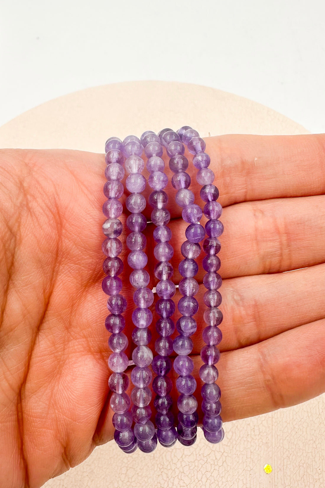 Pulsera Amatista "Light" | 4mm | Relajación - Equilibrio