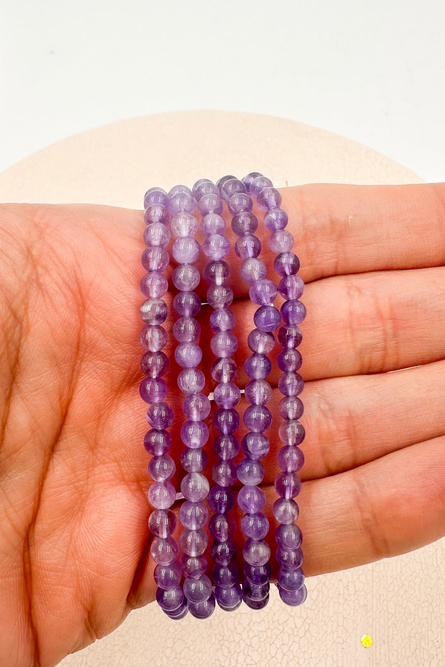 Pulsera Amatista "Light" | 4mm | Relajación - Equilibrio