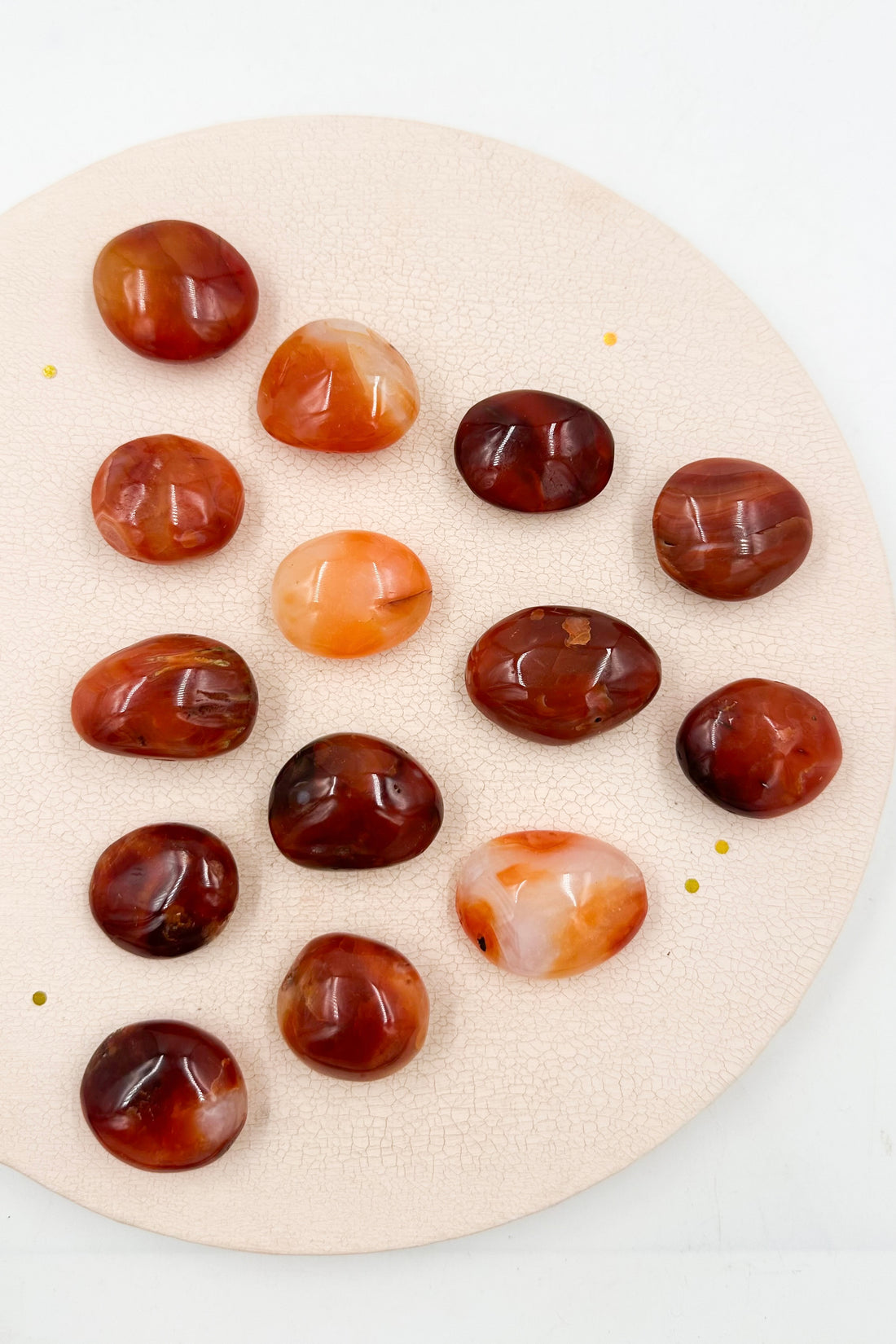 Carnelian Tumble | Joy and self-esteem