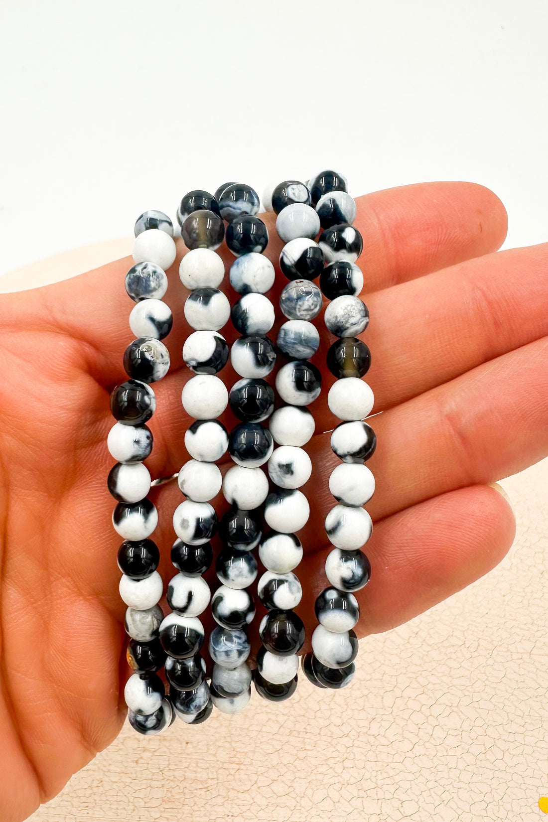 Pulsera Ágata Orca | 6mm | Equilibrio y Superación