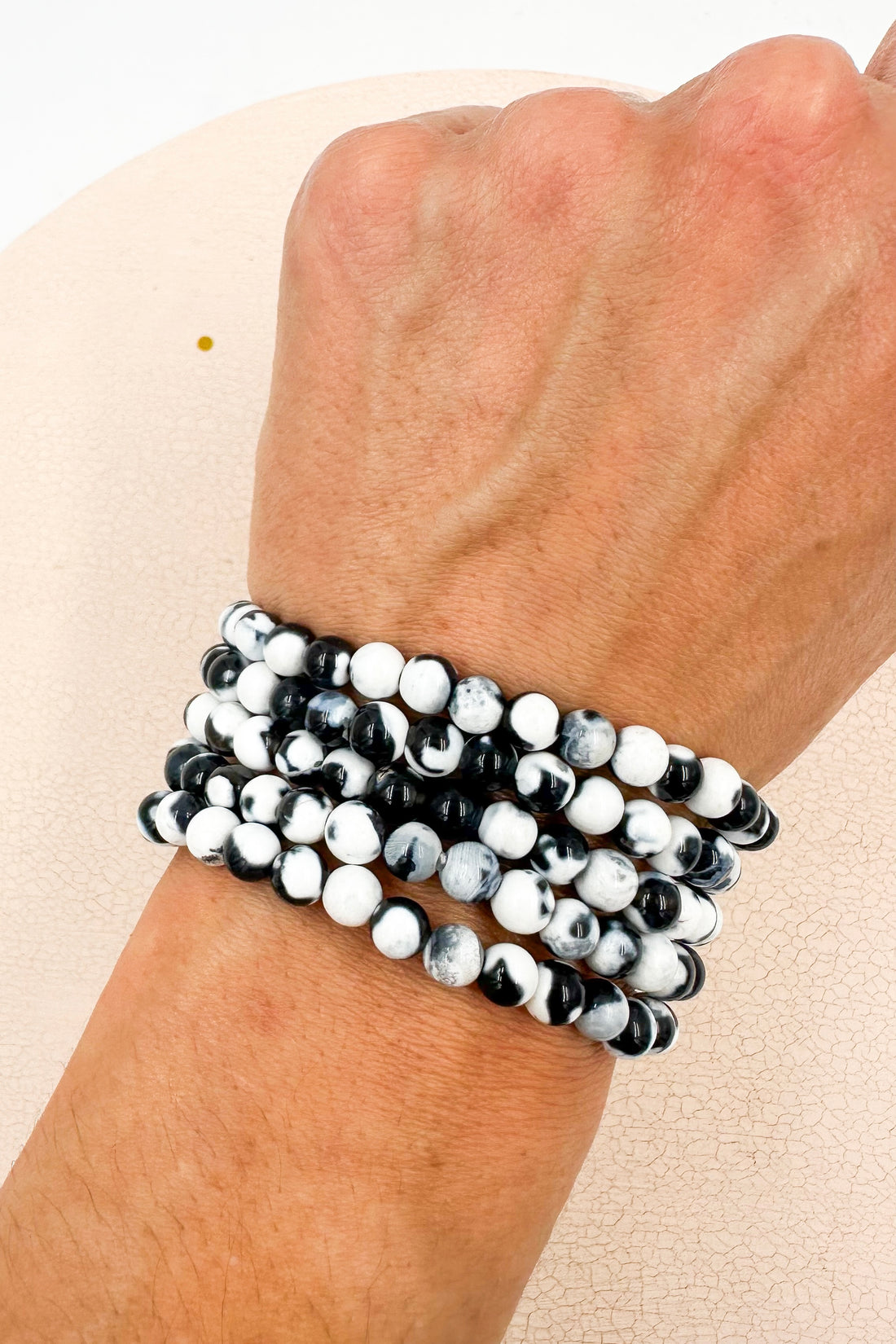 Pulsera Ágata Orca | 6mm | Equilibrio y Superación