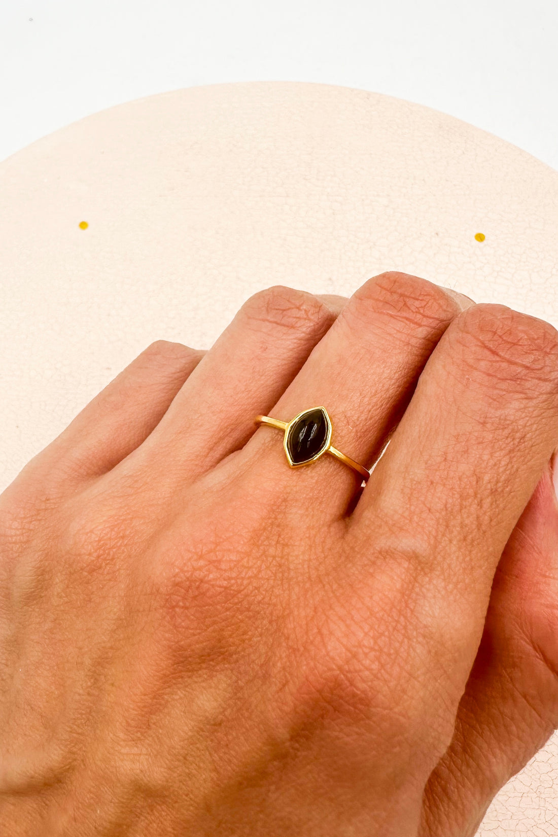 Anillo Oval | Ónix
