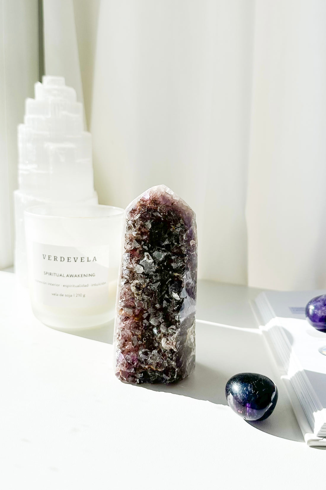 Punta de amatista | Relajación - Equilibrio