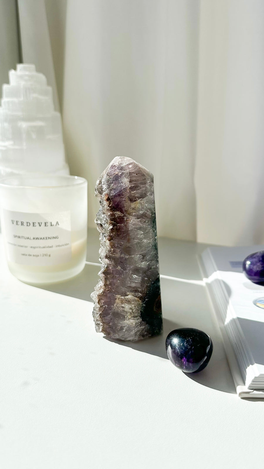 Punta de amatista | Relajación - Equilibrio