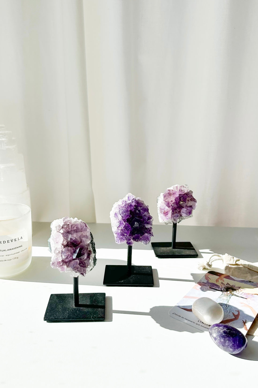 Drusa de amatista con base | Relajación - Equilibrio