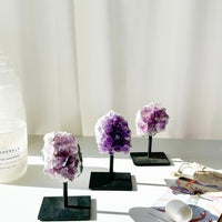 Drusa de amatista con base | Relajación - Equilibrio