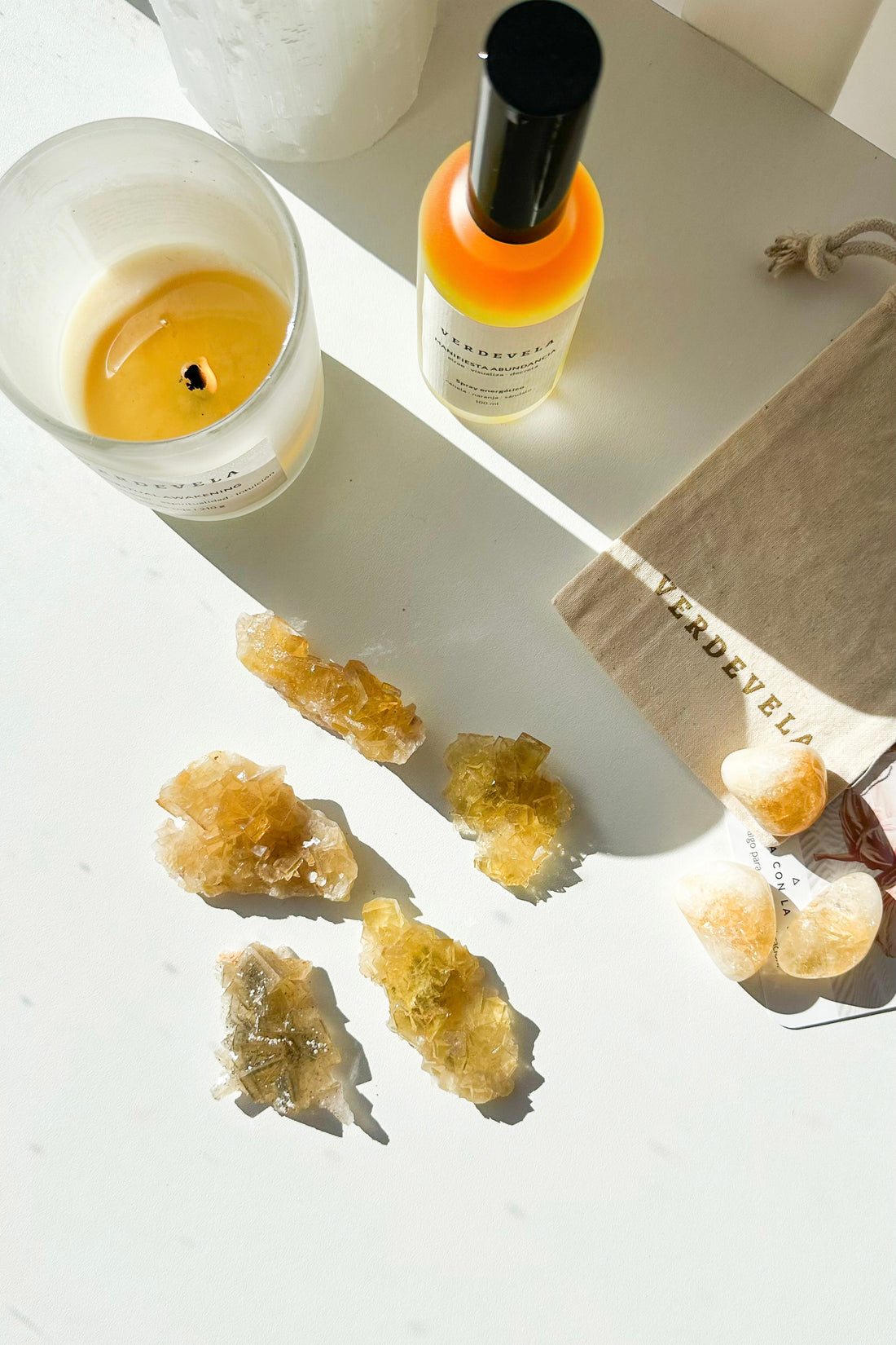 Fluorita amarilla Ejemplares únicos | Cambios - Espiritualidad