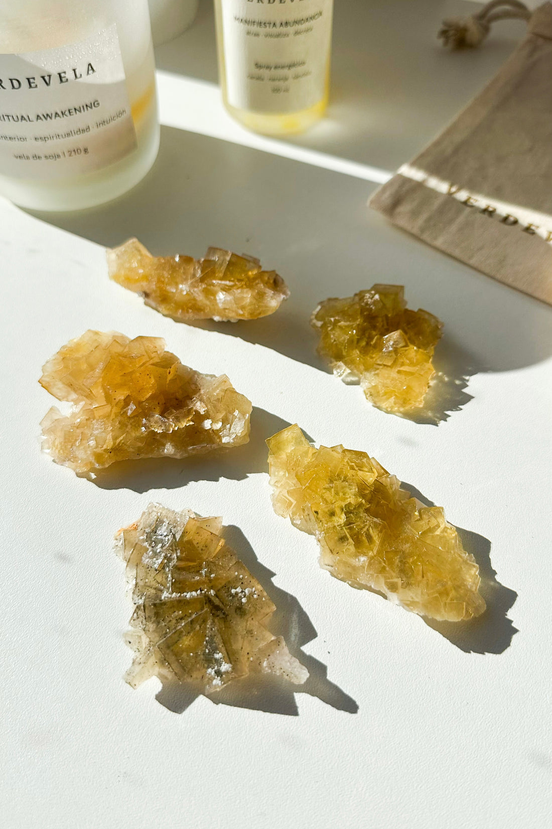Fluorita amarilla Ejemplares únicos | Cambios - Espiritualidad