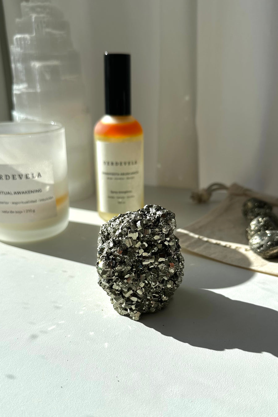 Pirita con base | Positividad - Prosperidad