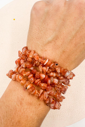 Pulsera Piedra sol | Chip | Alegría - Autoestima