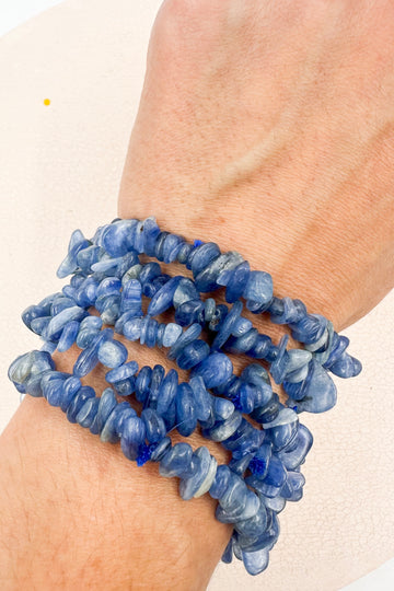 Pulsera Cianita | Chip | Calma - Inspiración
