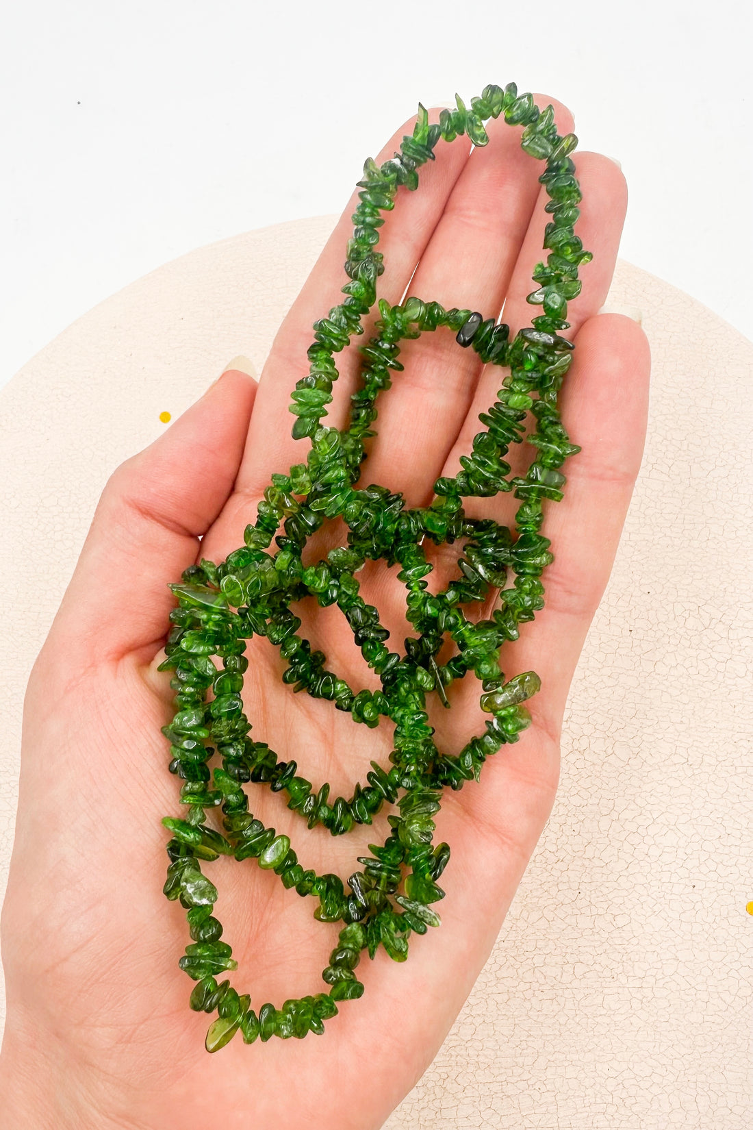 Pulsera Olivino | Chip | Abundancia - Autoestima