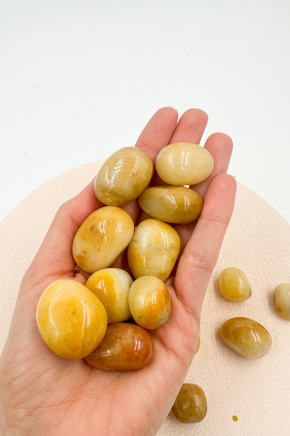 Jade amarillo Rodado | Energía - Buena Suerte