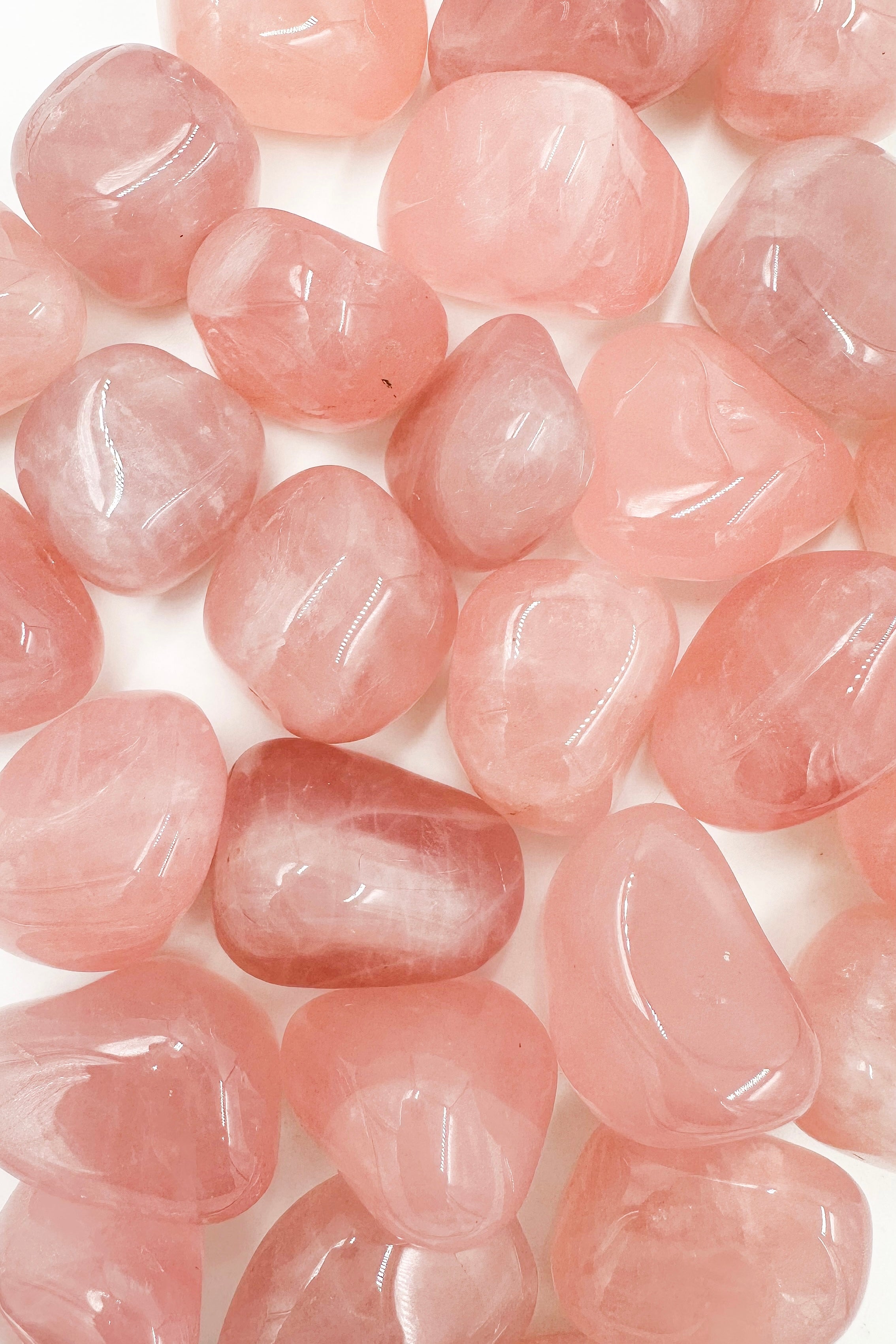 Cuarzo rosa Rodado “Extra” | Amor - Sensibilidad – Verdevela