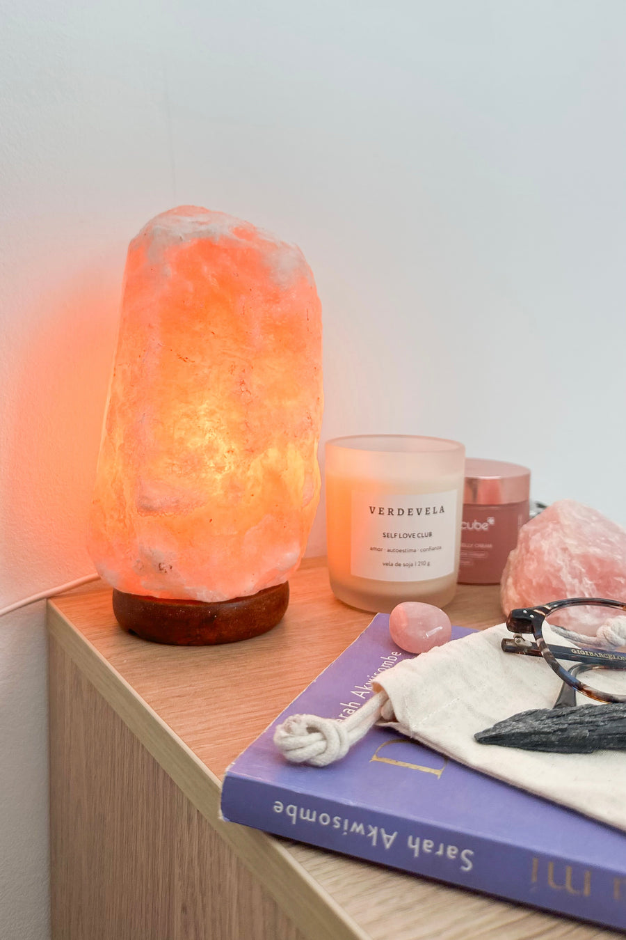 Lámpara de Sal del Himalaya | Limpieza energética - Paz interior