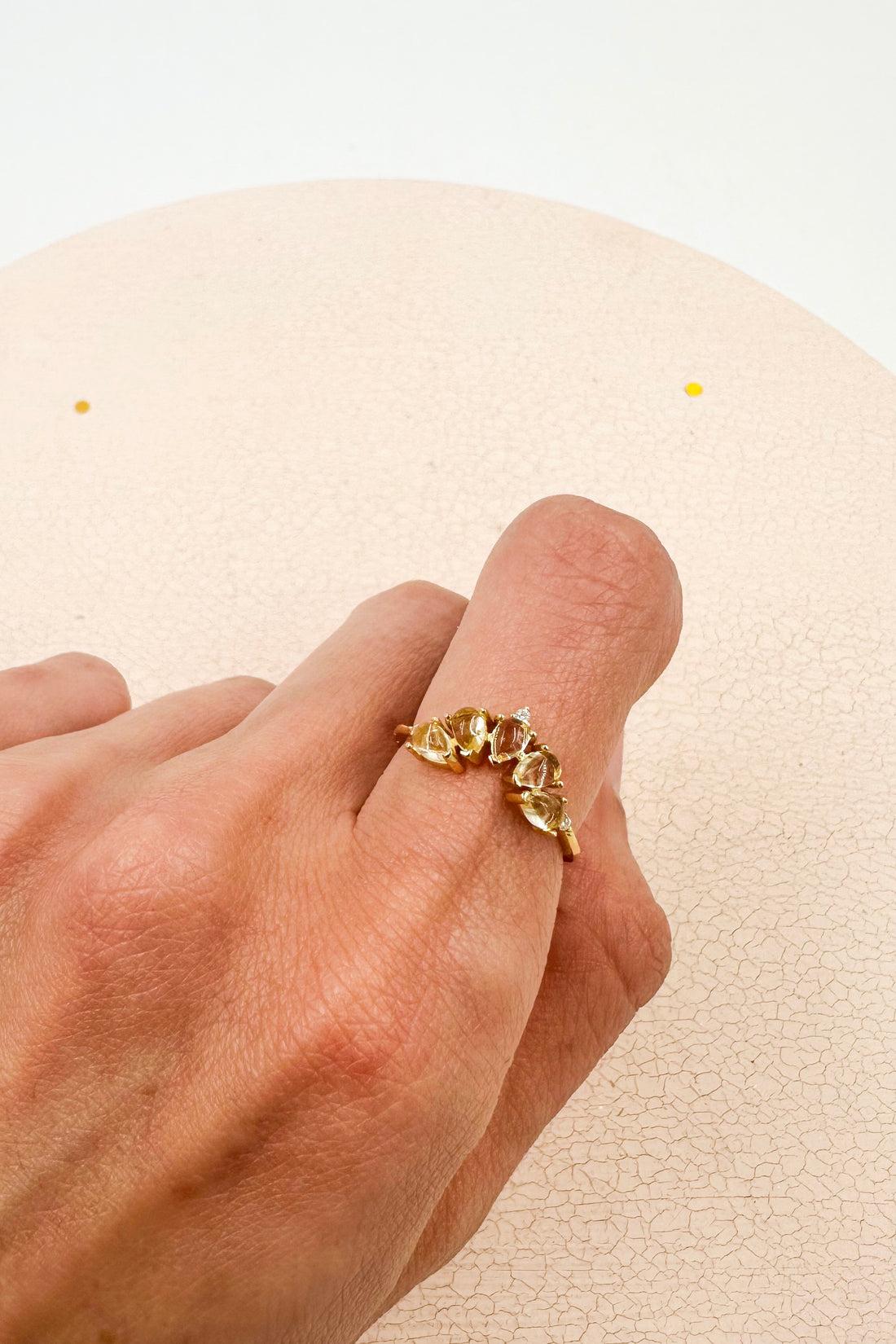 Anillo citrino | Abundancia - Optimismo