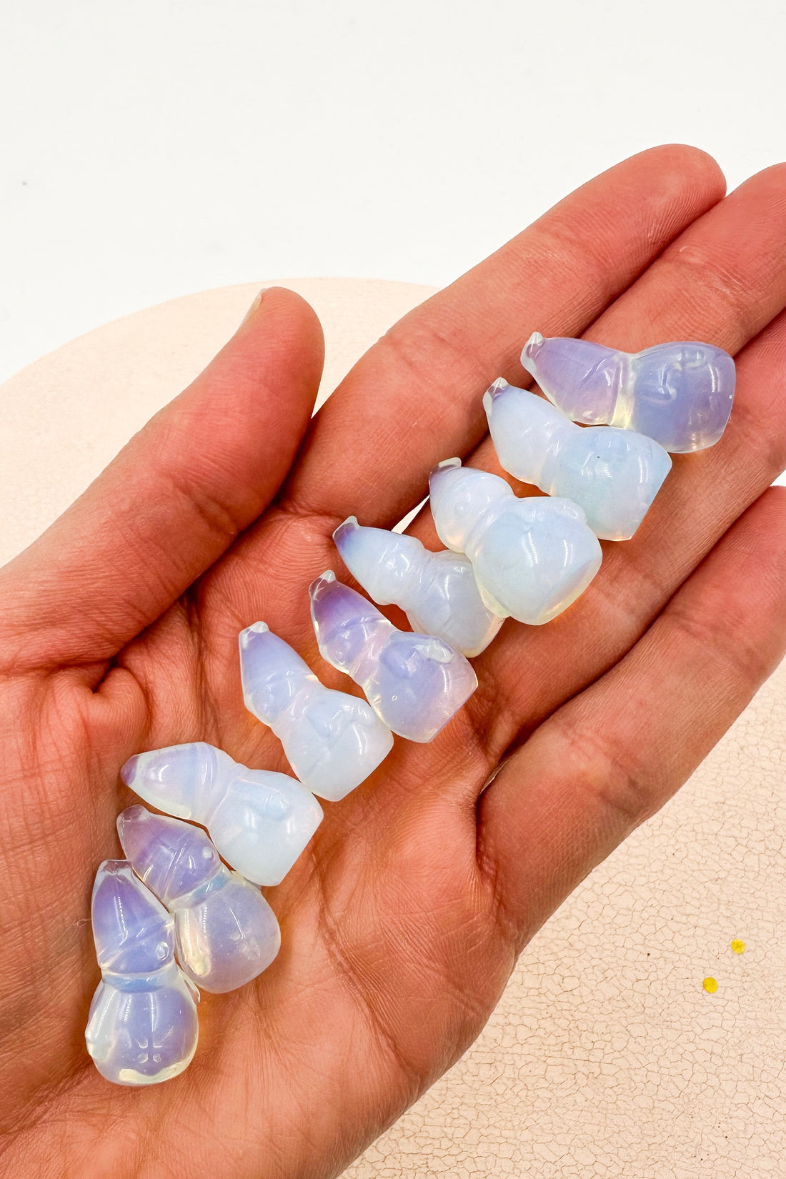 Especial Navidad | Muñeco de nieve de Opalita - Felicidad - Propósitos