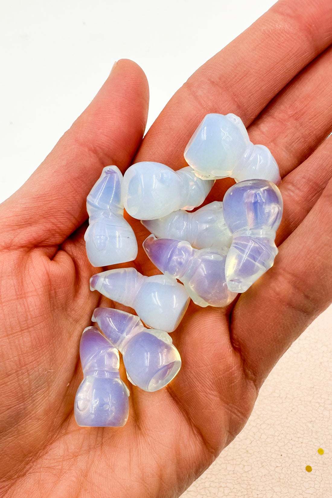 Especial Navidad | Muñeco de nieve de Opalita - Felicidad - Propósitos