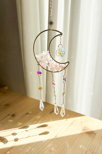 Colgante decorativo de minerales