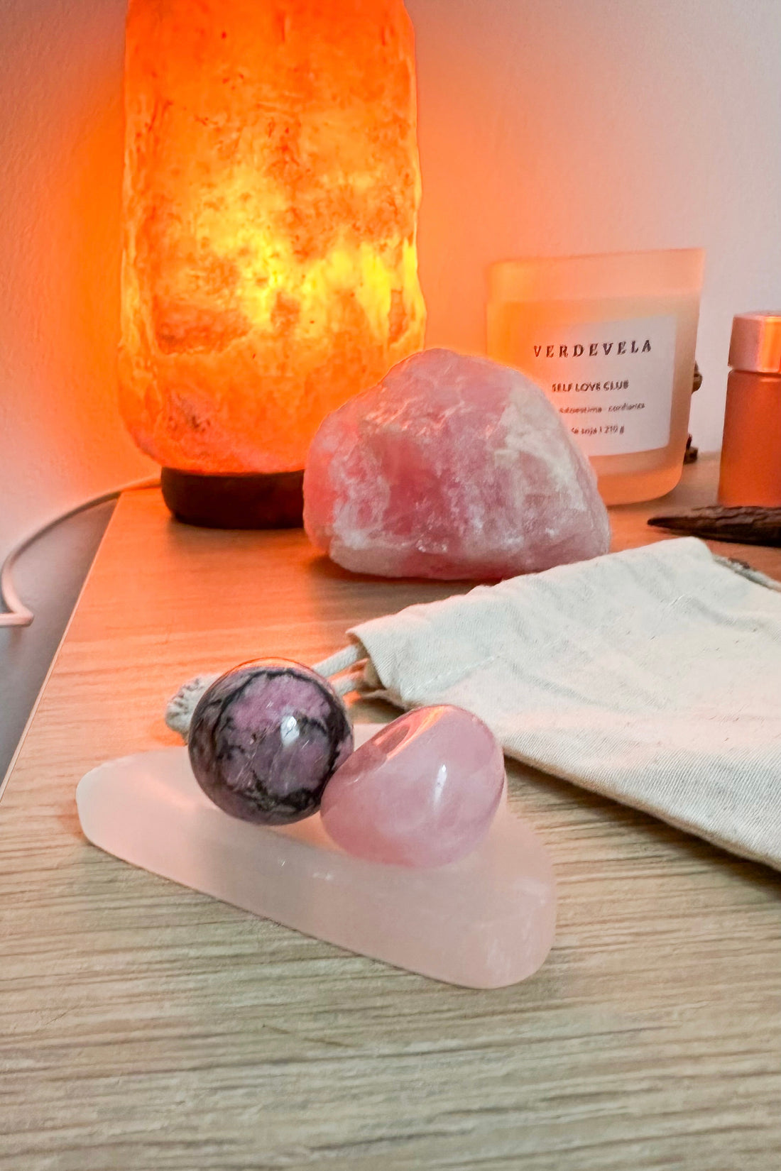 Nube de selenita Bol | Bienestar - Tranquilidad