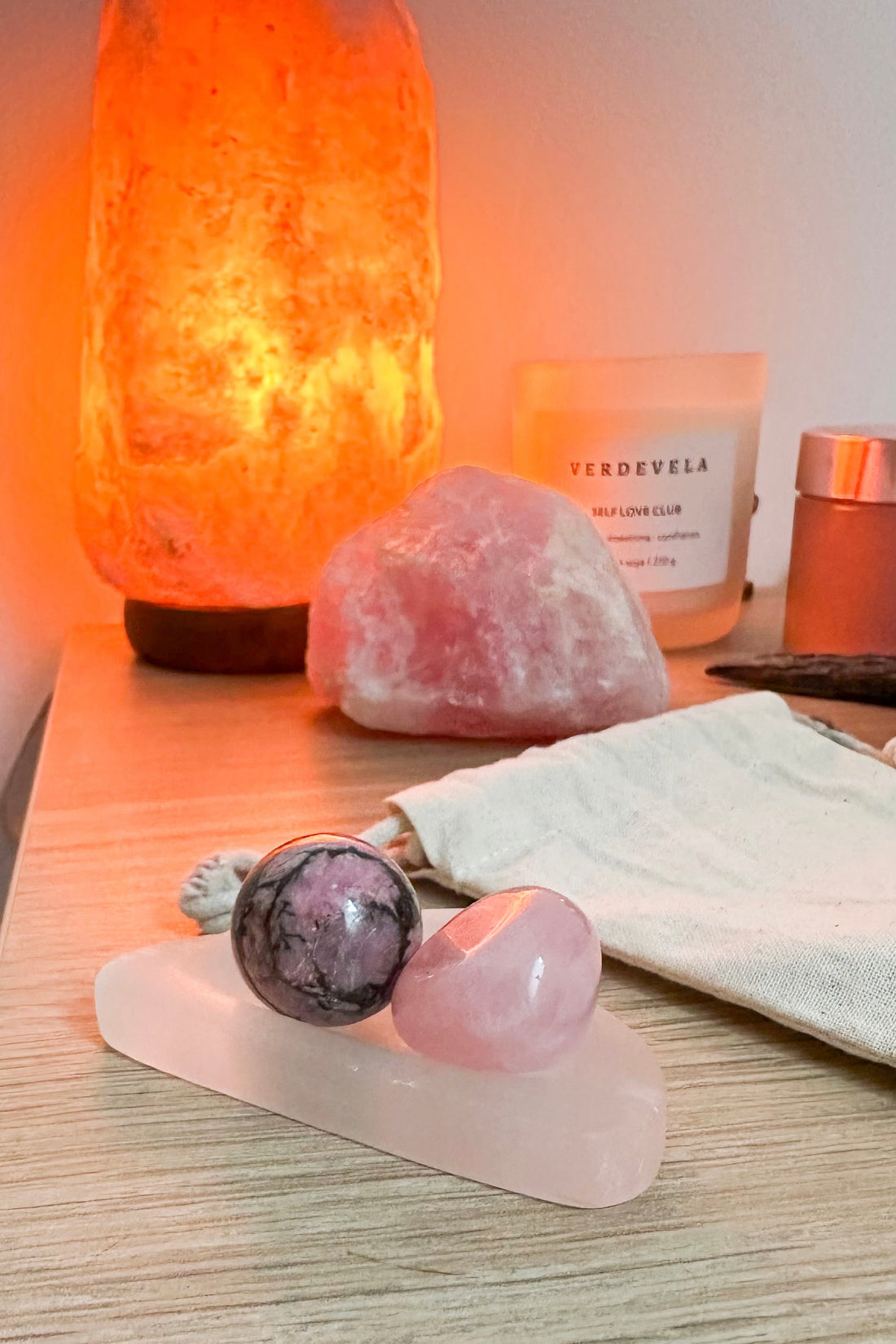 Nube de selenita Bol | Bienestar - Tranquilidad