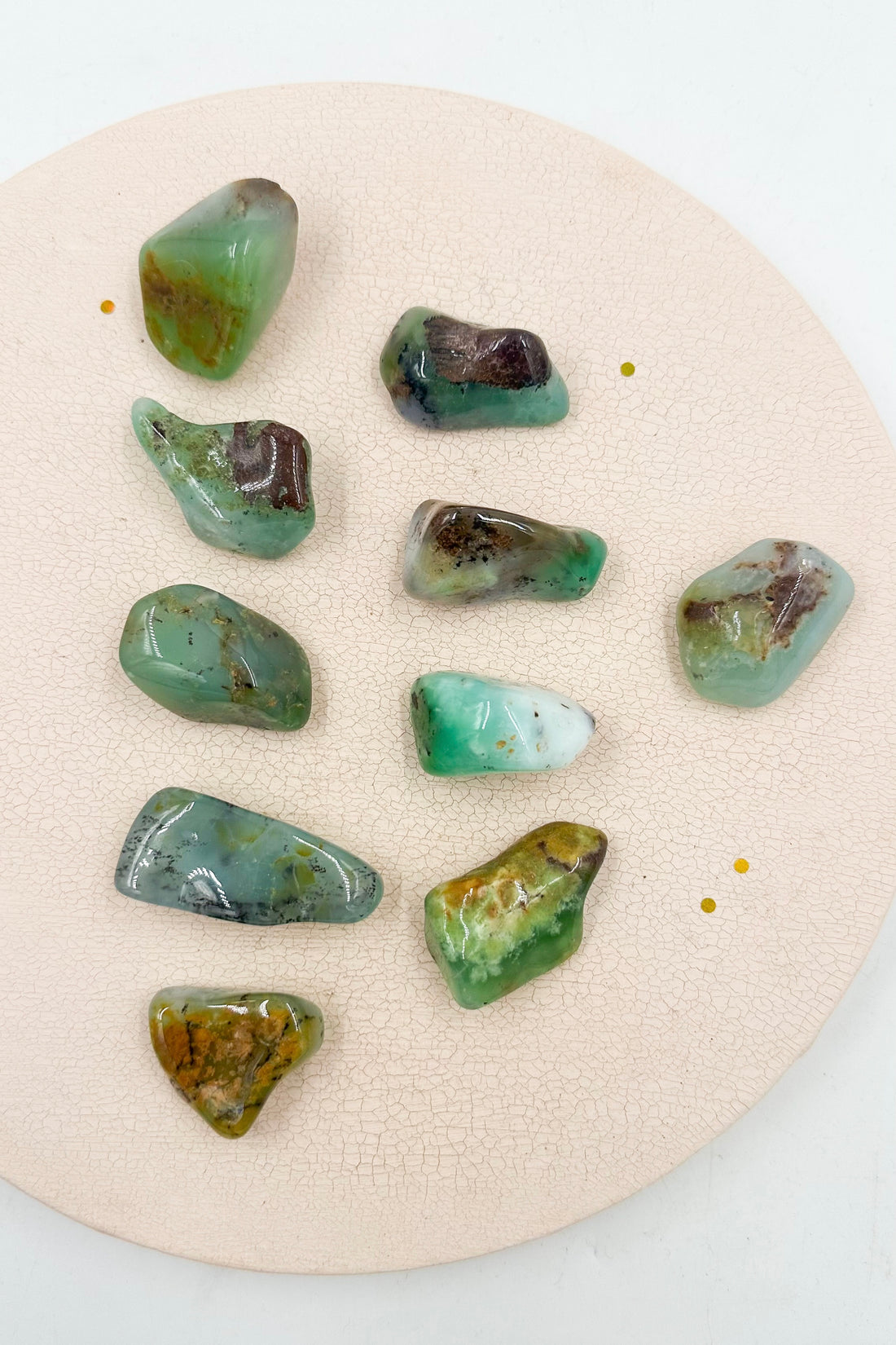 Crisoprasa rodado | Autoestima - Calma