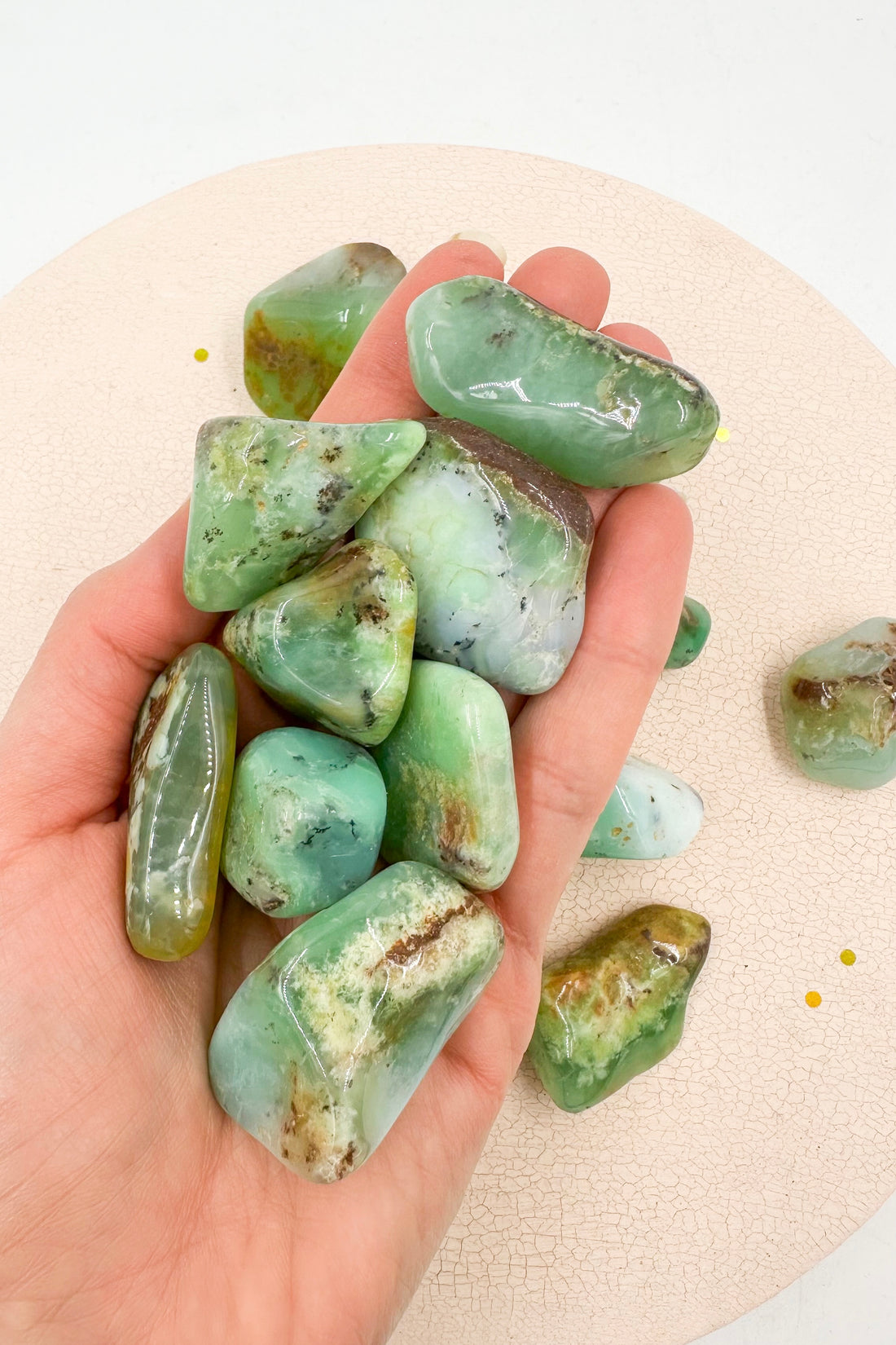 Crisoprasa rodado | Autoestima - Calma