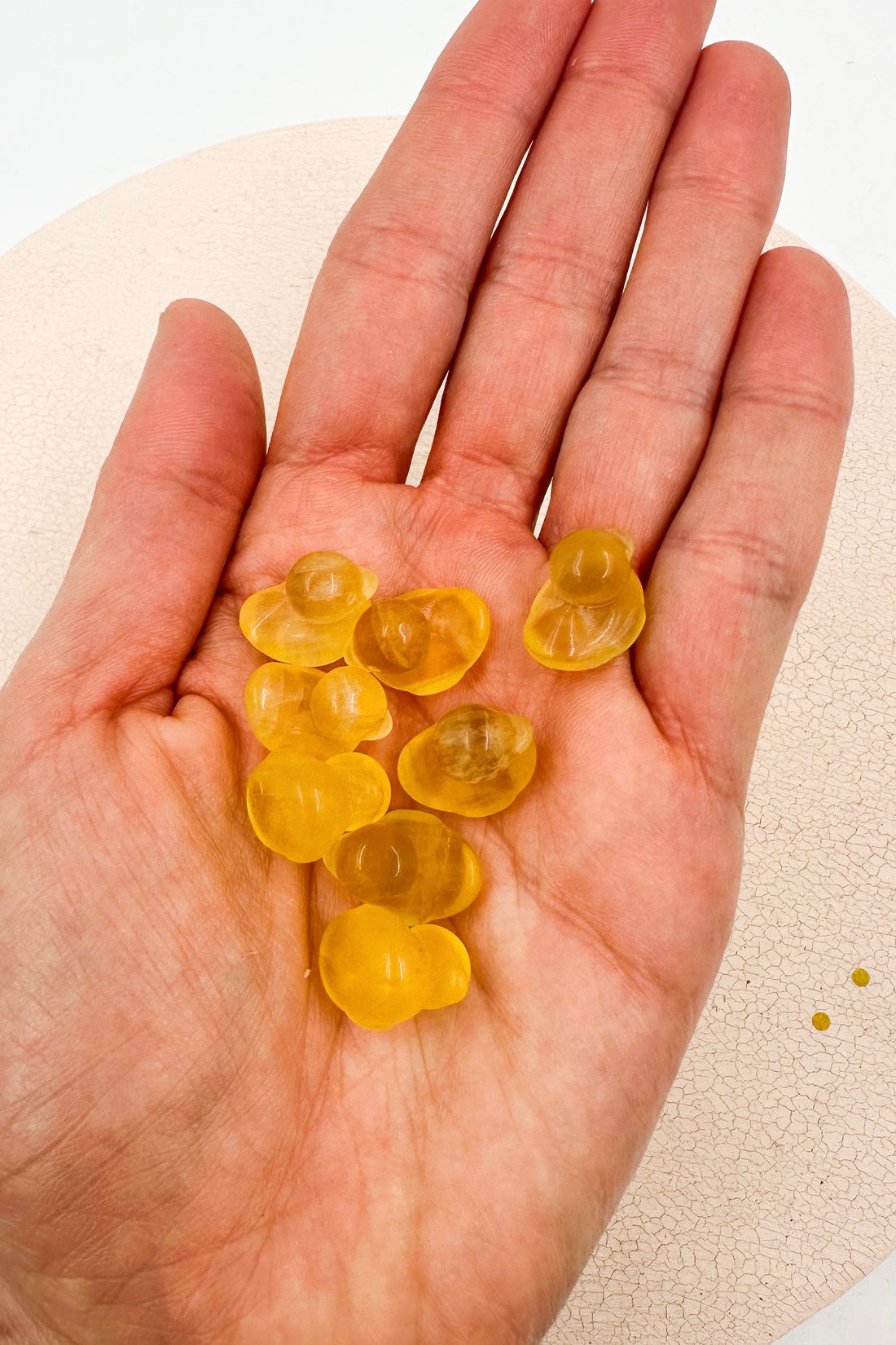 Patito de Fluorita amarilla | Cambios - Espiritualidad