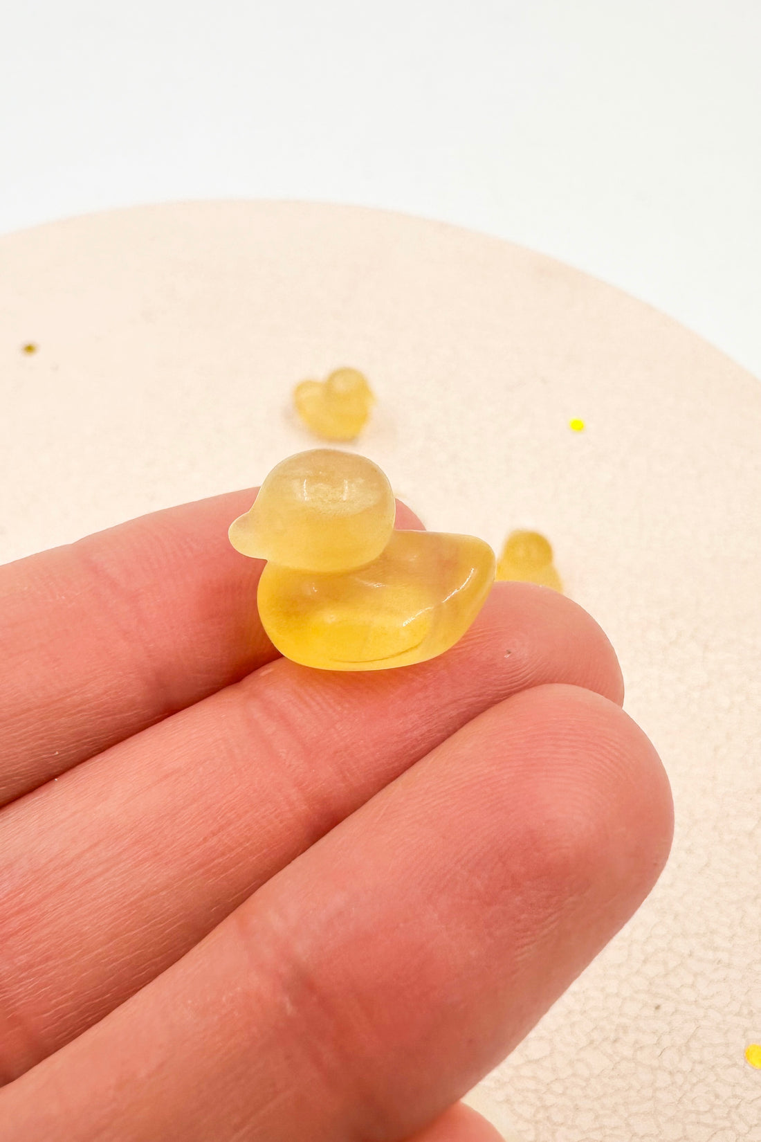 Patito de Fluorita amarilla | Cambios - Espiritualidad