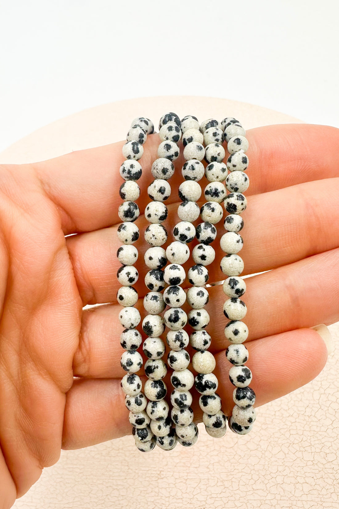 Pulsera Jaspe Dálmata | Equilibrio y Metas