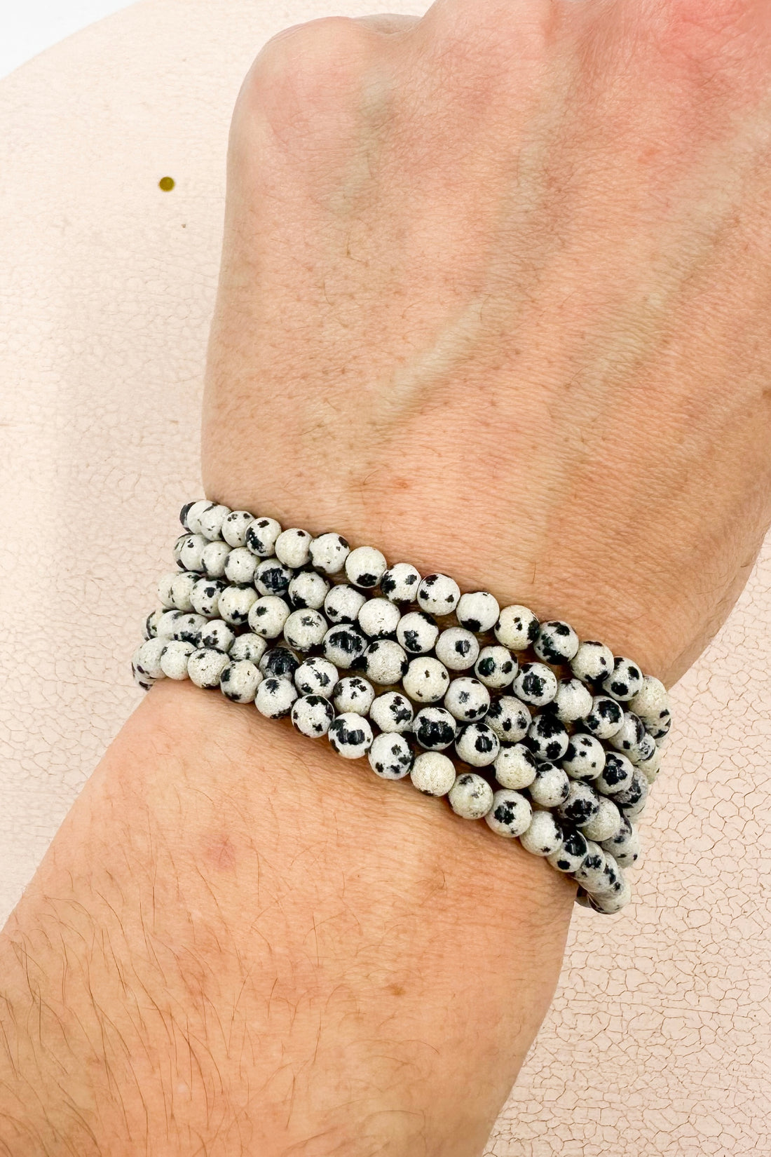 Pulsera Jaspe Dálmata | Equilibrio y Metas