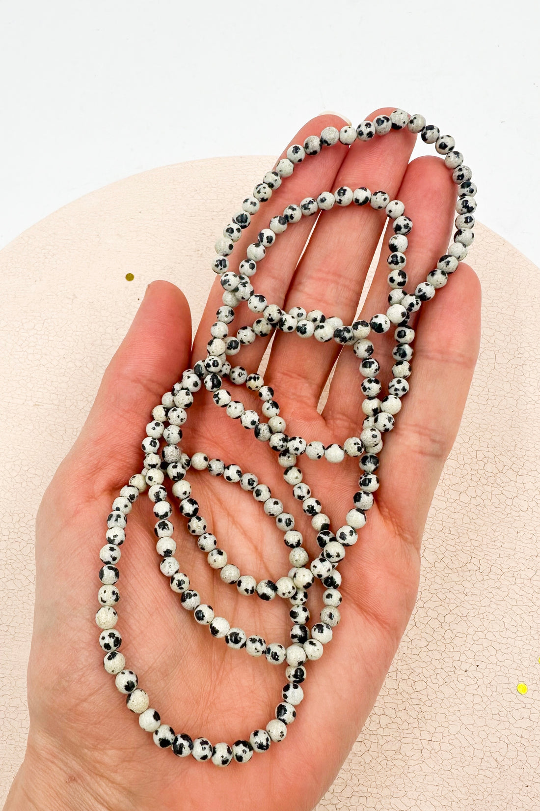 Pulsera Jaspe Dálmata | Equilibrio y Metas