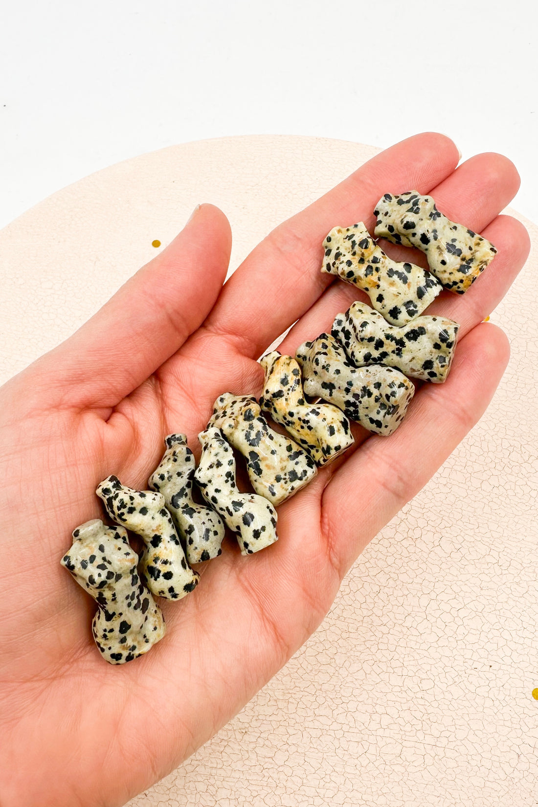 Mini Diosa | Jaspe Dálmata | Equilibrio y Metas