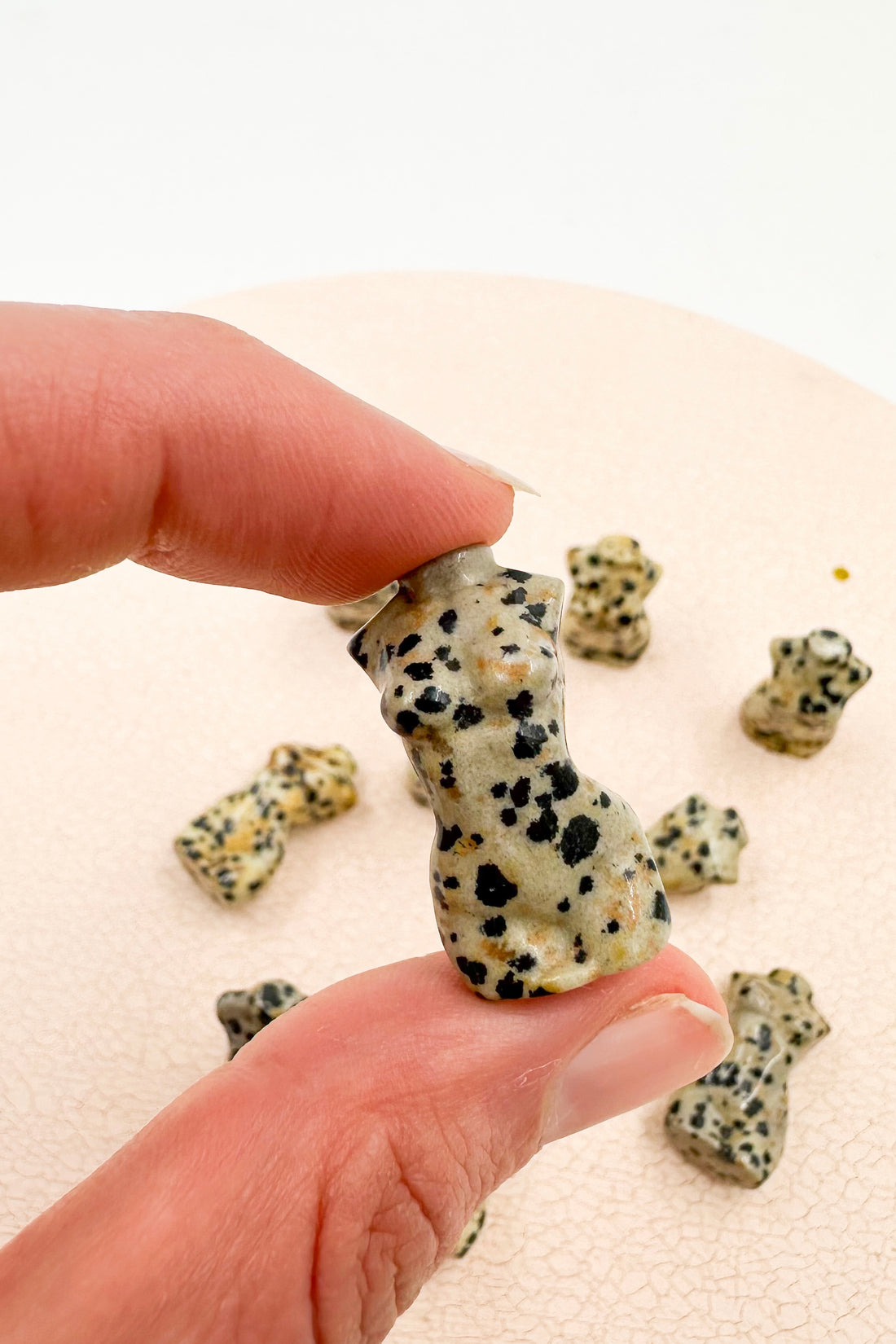 Mini Diosa | Jaspe Dálmata | Equilibrio y Metas