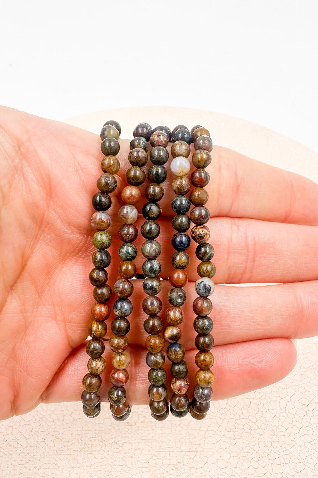 Pulsera Pietersita  | 4mm | Escudo protector - Límites personales