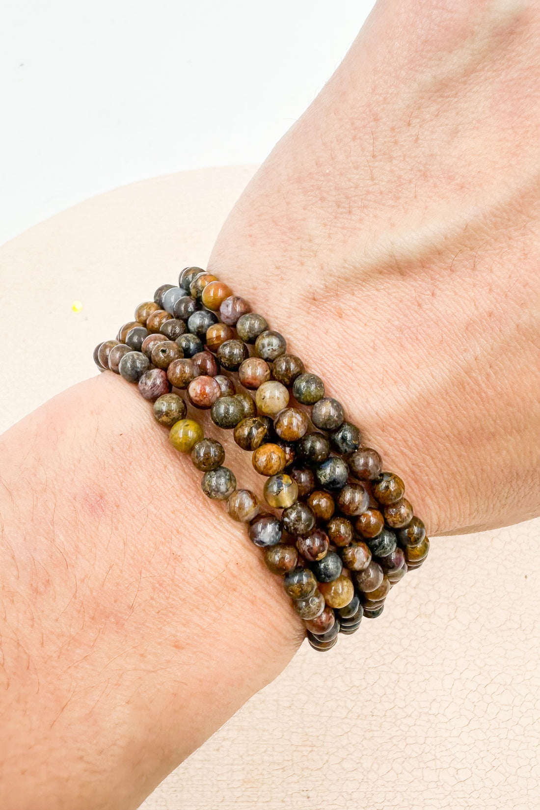 Pulsera Pietersita  | 4mm | Escudo protector - Límites personales