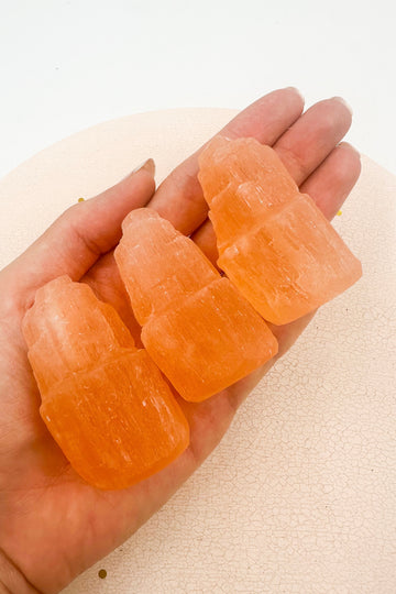 Mini Selenite Monolith | Well-being - Tranquility