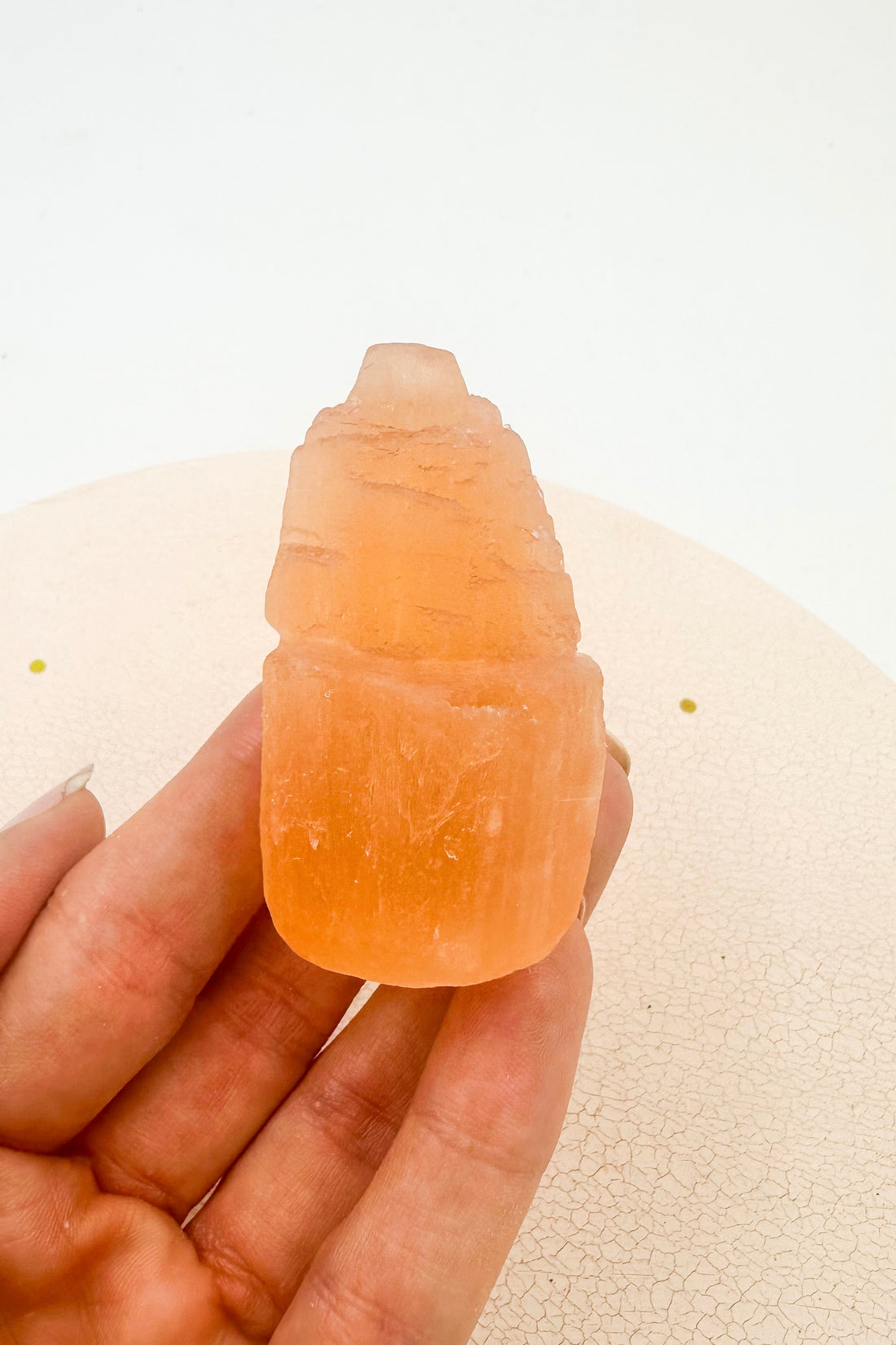 Mini Selenite Monolith | Well-being - Tranquility