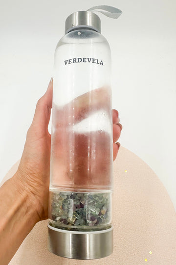 Bottle Elixir Prehnite Chips | Abundance - Positivity