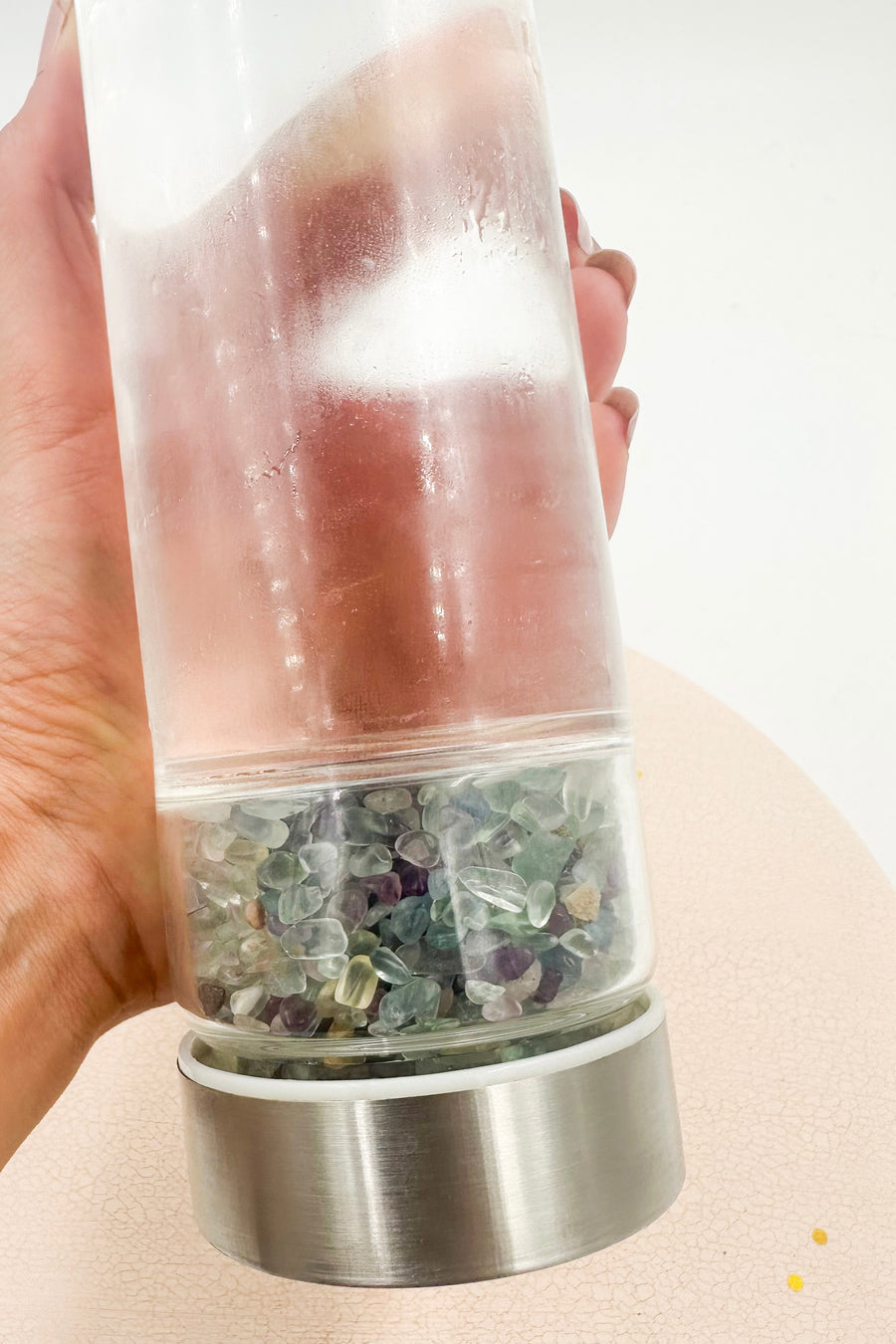 Bottle Elixir Prehnite Chips | Abundance - Positivity